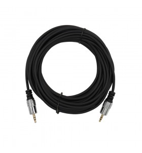 3.5mm stereo male to male cable  length 10M  OD4.0mm audio cable